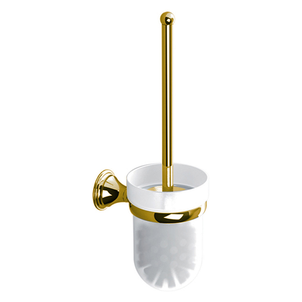Genoa Tuvalet Fırçalık - Altın