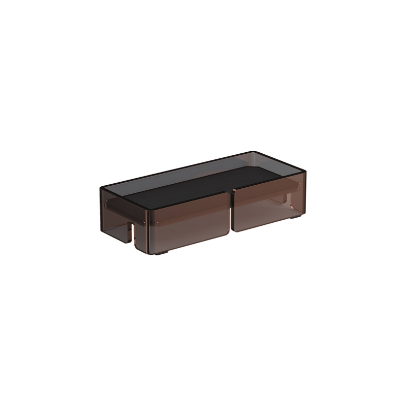 Omega Luce - 182633 - Luce Tray, Countertop, ABS - Brown