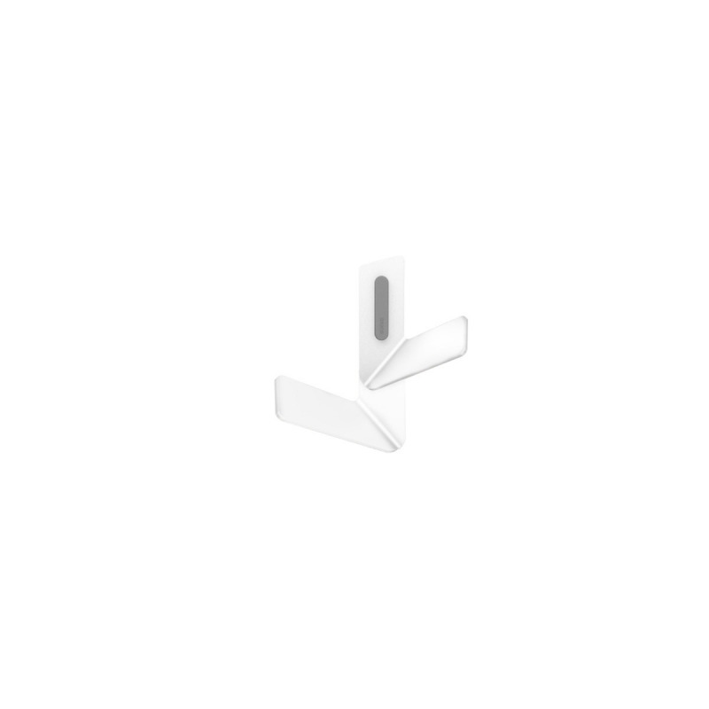 Omega Quick - 188413 - Quick Flama Robe Hook, Double - Matte White
