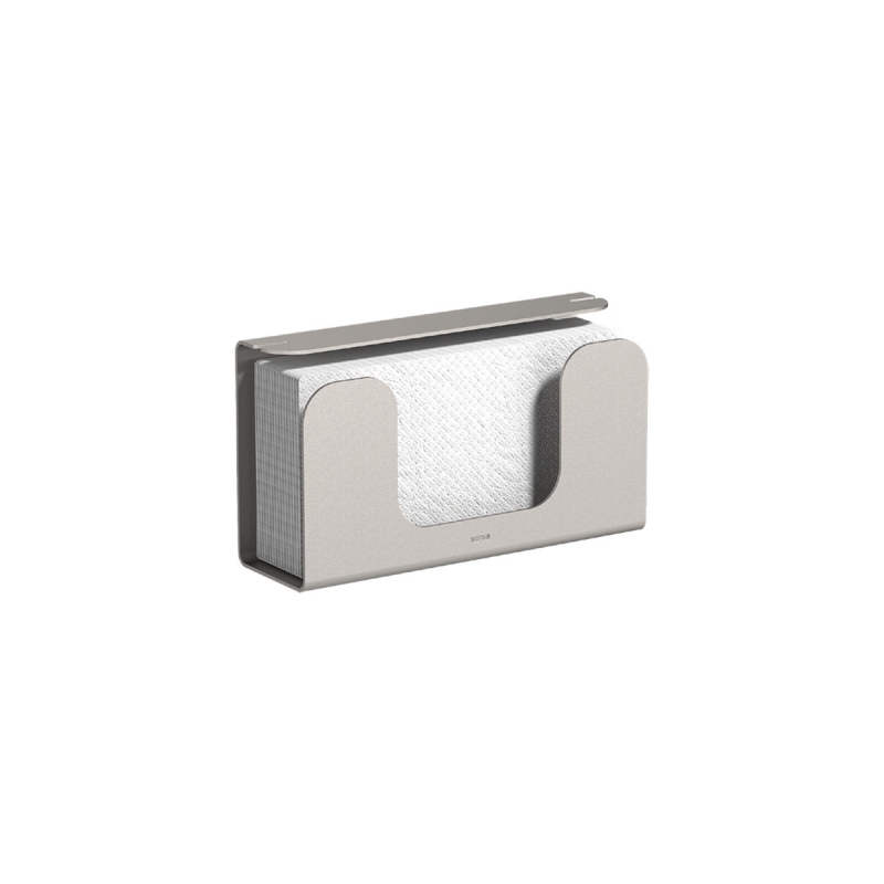 Omega Quick - 185689 - Quick Tissue Box, Wall-mounted - Aluminum