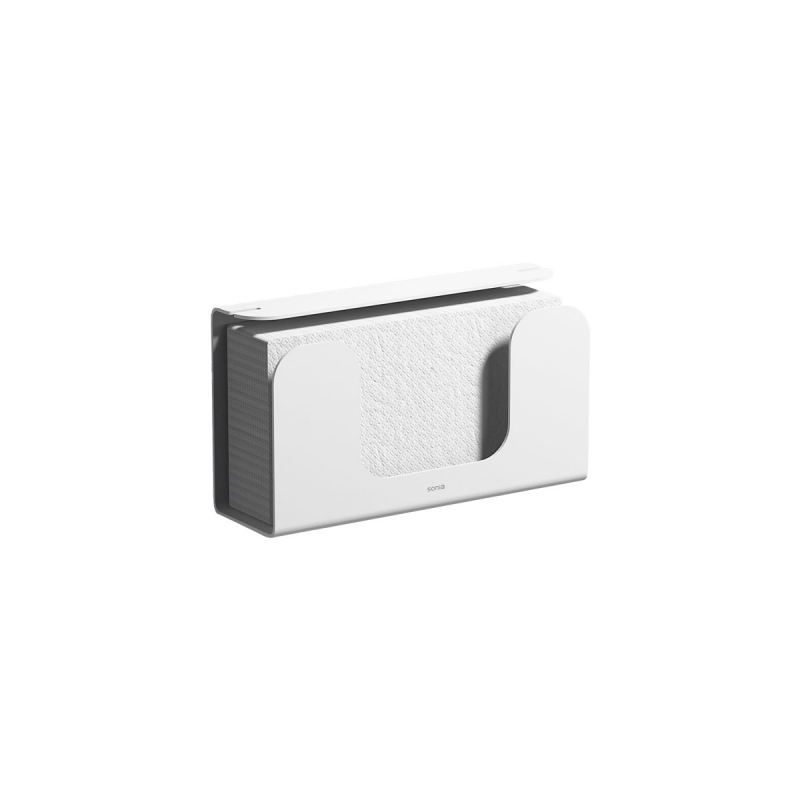 Omega Quick - 185030 - Quick Tissue Box, Wall-mounted - Matte White
