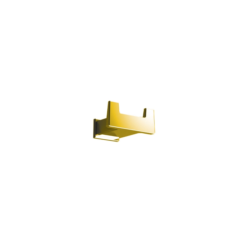 Omega S-Cube - 166817/GD - S-Cube Robe Hook, Double - Gold