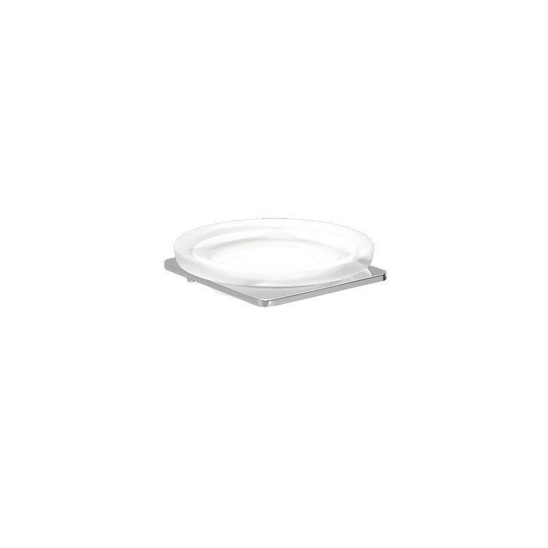Omega Lu - UNI008-01/CR  - Soap Dish,wall mounted - Chrome 