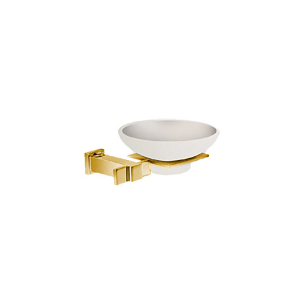 Omega Square - 85217M/O - Square Soap Dish - Gold