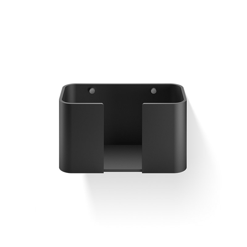 Omega Stone - STONE WPTB/NCR  - Stone Towel/Paper Dispenser.27xh16x13cm -Brushed Black/Chrome 