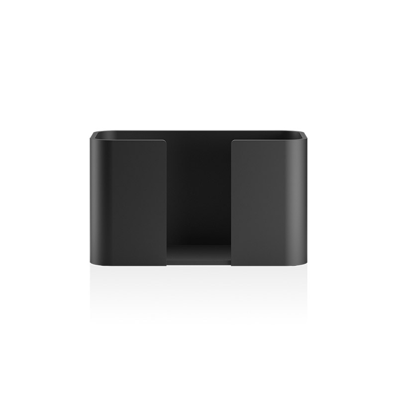 Omega Stone - STONE SPTB/N  - Stone Towel/Paper Dispenser,countertop,27xh16x13cm-Brushed Black 