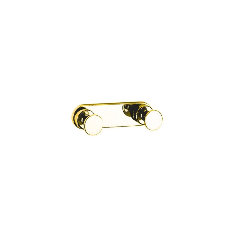 Omega Tecno - 116898/GD - Tecno Robe Hook, Double - Gold