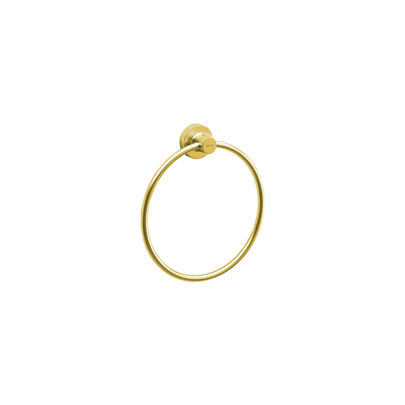 Omega Tecno - 117031/SO - Tecno Towel Ring, 18cm - Matte Gold