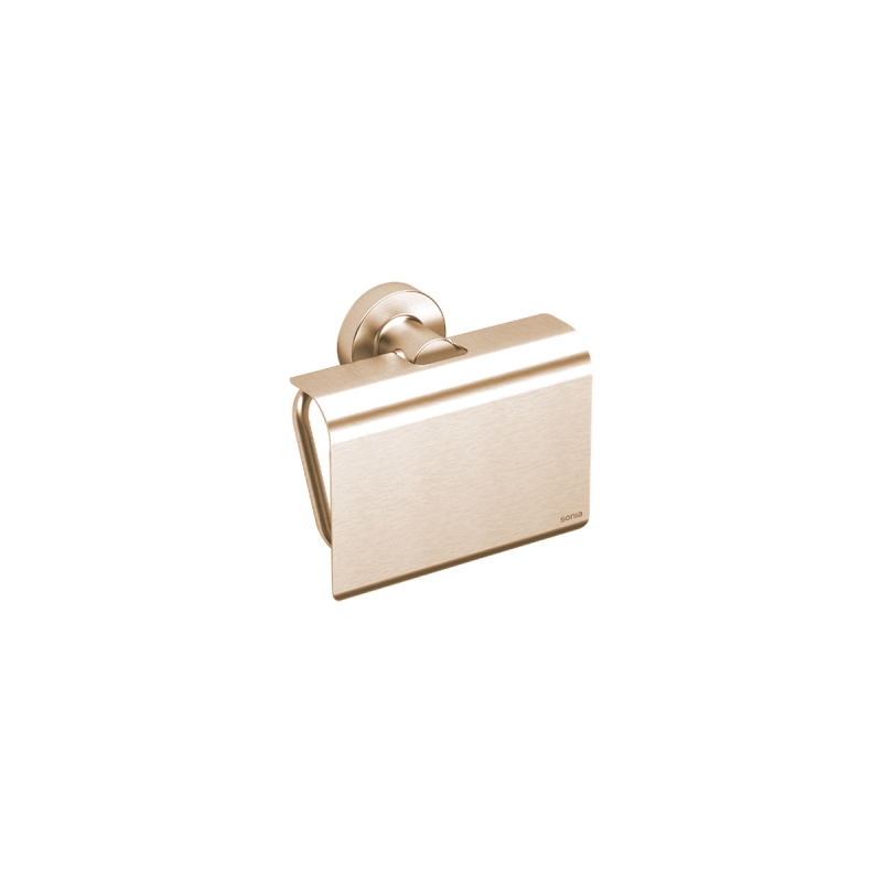 Omega Tecno - 116966/MB - Tecno Toilet Roll Holder - Matte Bronze