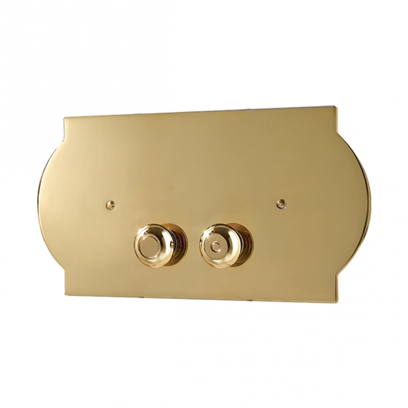 Omega Flush Plates - SPL00/GD - Flush Plate - Gold