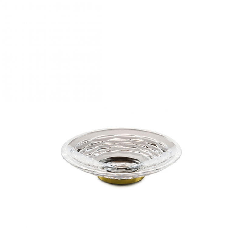 92806/O Luxe Soap Dish, Countertop - Gold