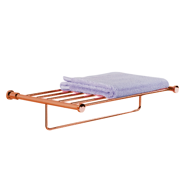 85460/CU Lisa Towel Rack, 51cm - Copper
