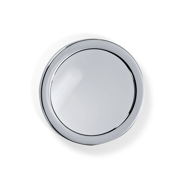 101300 Spt1 Mirror,with suction cup,Ø14cm,5x - Abs/Chrome