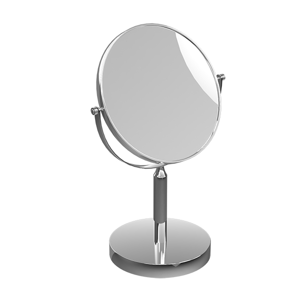 Omega Makeup / Shaving Mirrors - MR6005-02/CR - Mirror,Countertop,Dual,Magnifying Glass,1/3x - Chrome