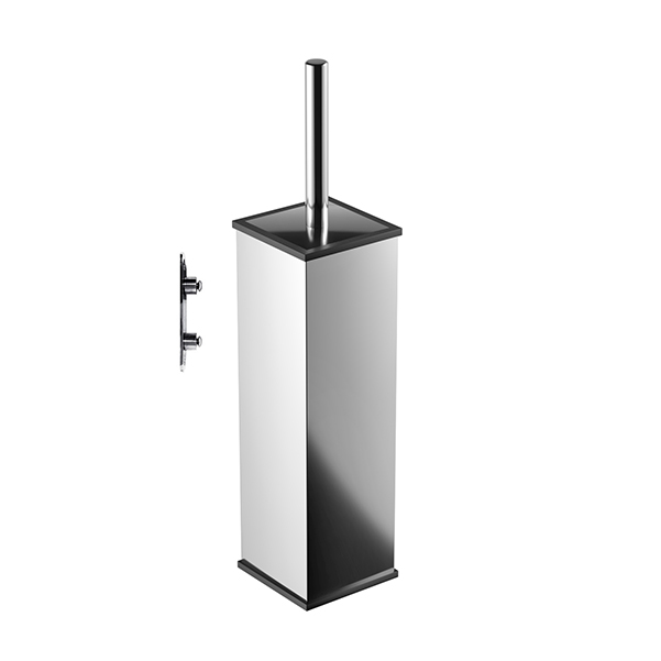 Omega Toilet Brush Holders - Q2004-01A/P - Toilet Brush Holder,Square,Wall Mounted,(AK),304K- Polished / S.Steel