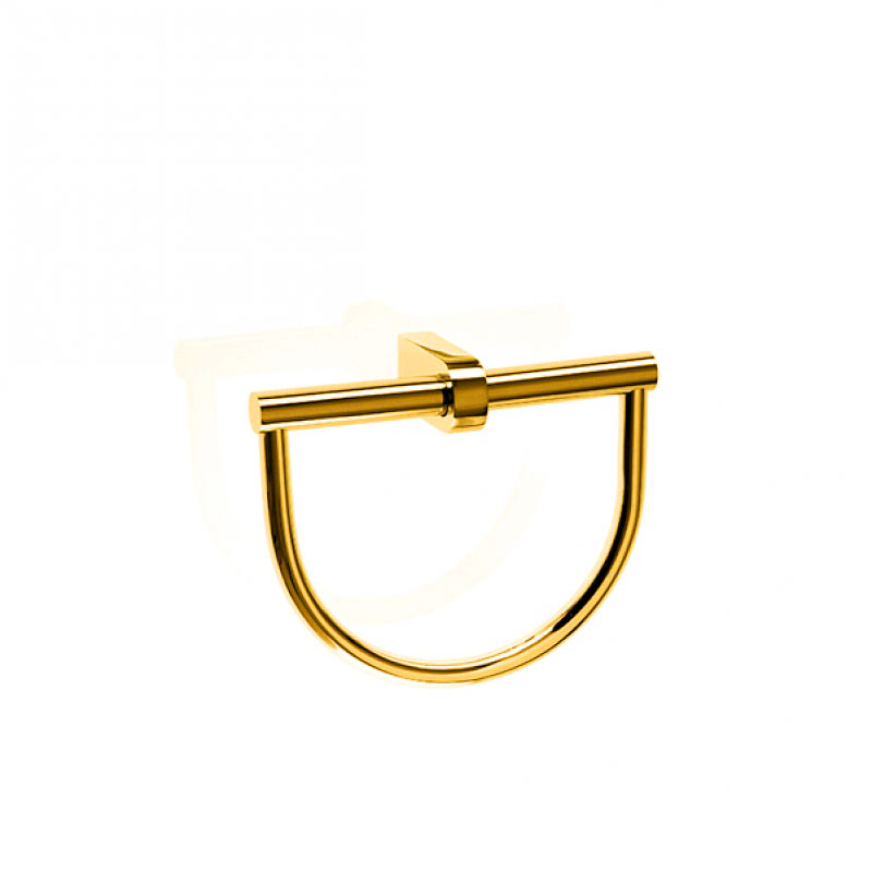 585320 Century Towel Ring, 22cm - Gold