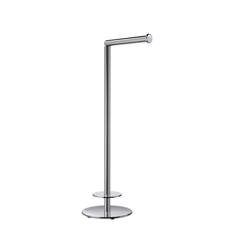 89224/CR Standing Toilet Roll Holder with Spare Roll Holder, Chrome