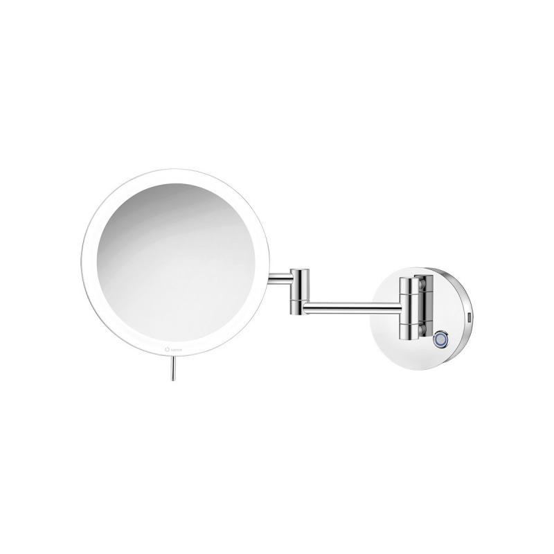MRLED-901-A3 Mirror, LED, Double Arm, Touchless, Rechargeable, IP44, 3x Magnification, Chrome