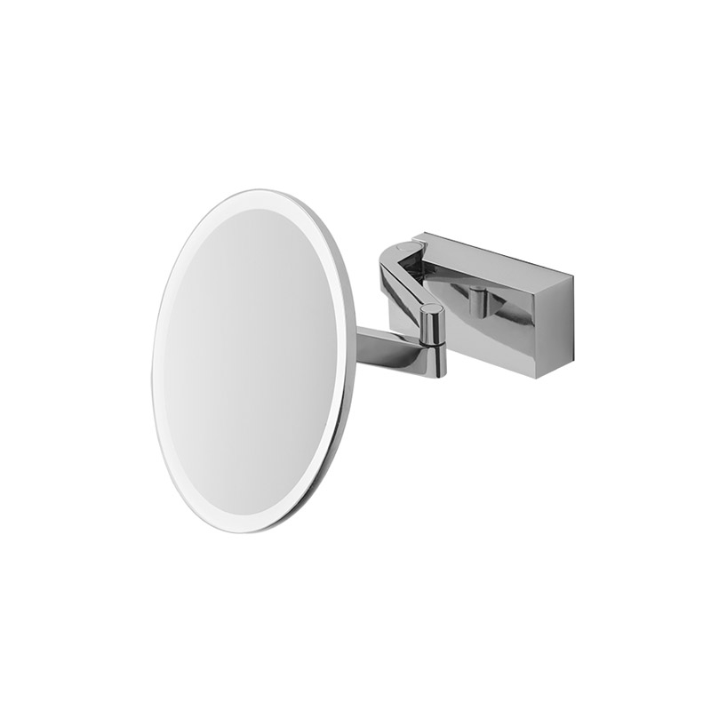 123100 Mirror,Led,Double Arm,with Memory IP44,5x - Chrome