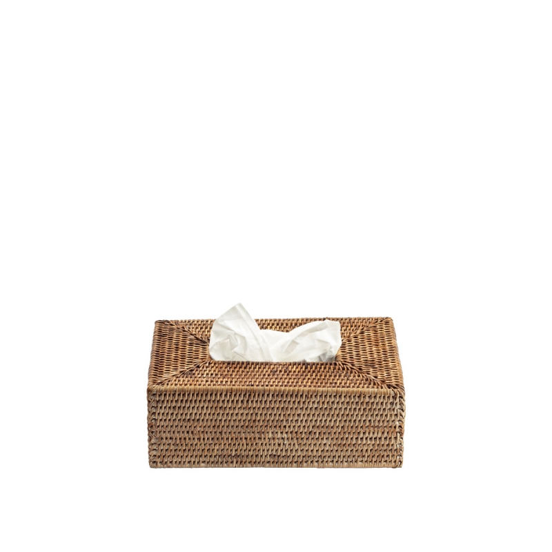 BASKET KBX/D Basket Tissue Box , Countertop - Brown