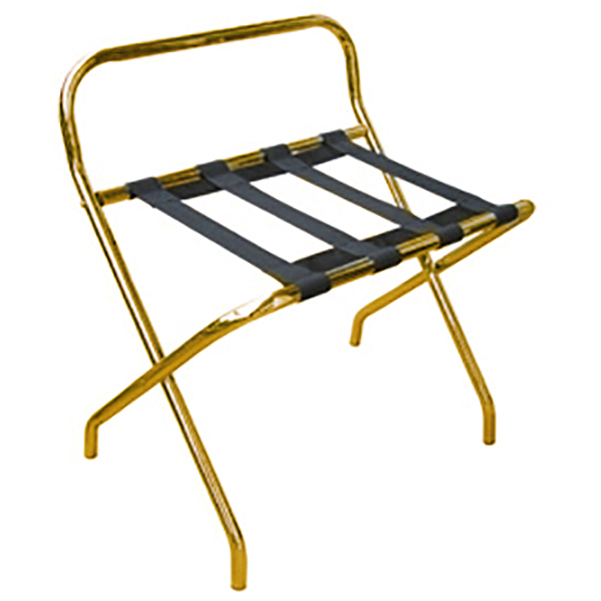 866508 Luggage Rack, with Backrest-Gold
