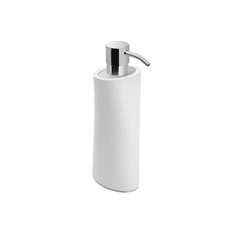 Omega Belle - 767801317 - Belle Soap Dispenser - Matte White/Chrome