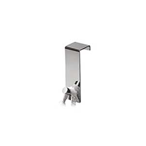 2125/13 Robe Hook, Over-the-Door, 4cm - Stainless Steel Polished
