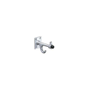 Omega Hooks - B-212 - Robe Hook/Door Stopper - Matte Aluminum