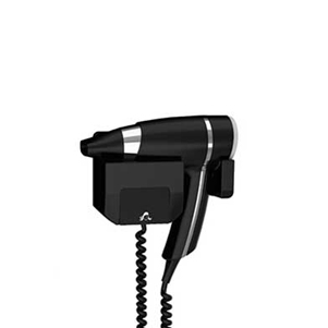 Omega Hair Dryers - 8221188 - Brittony Hair Dryer, Ionizer, Countertop/Wall Mounted, 1600W - Black
