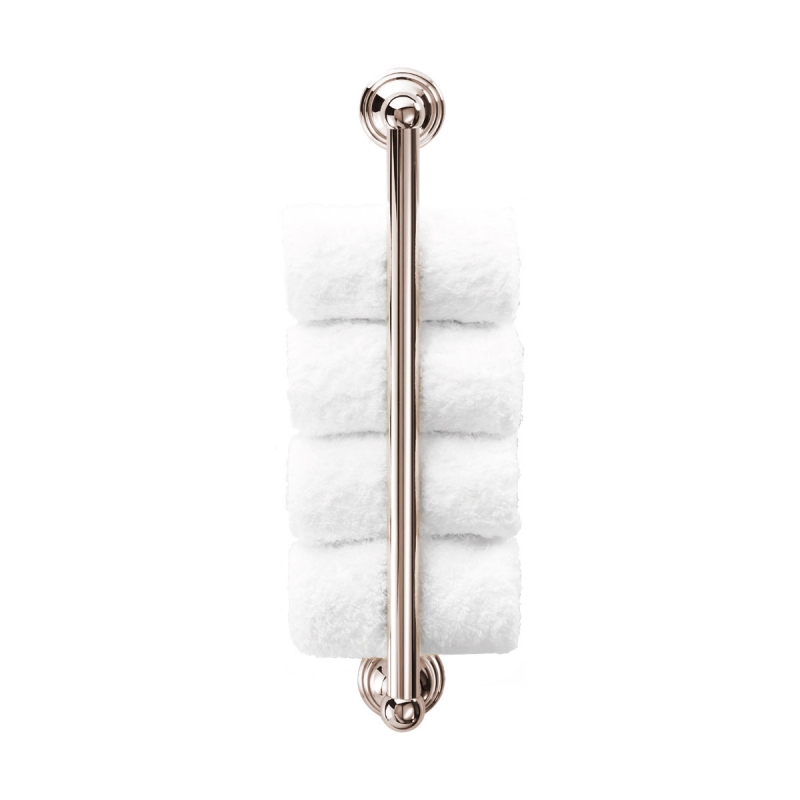 510430 Classic Towel Holder, Vertical, 46cm - Nickel