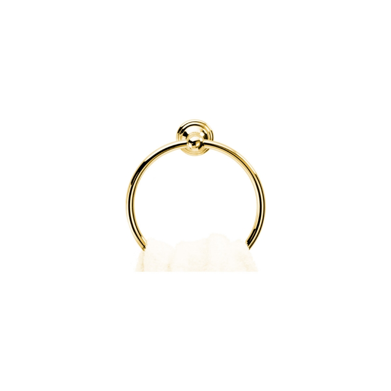 Omega Classic - 510620 - Classic Towel Ring, 21cm - Gold