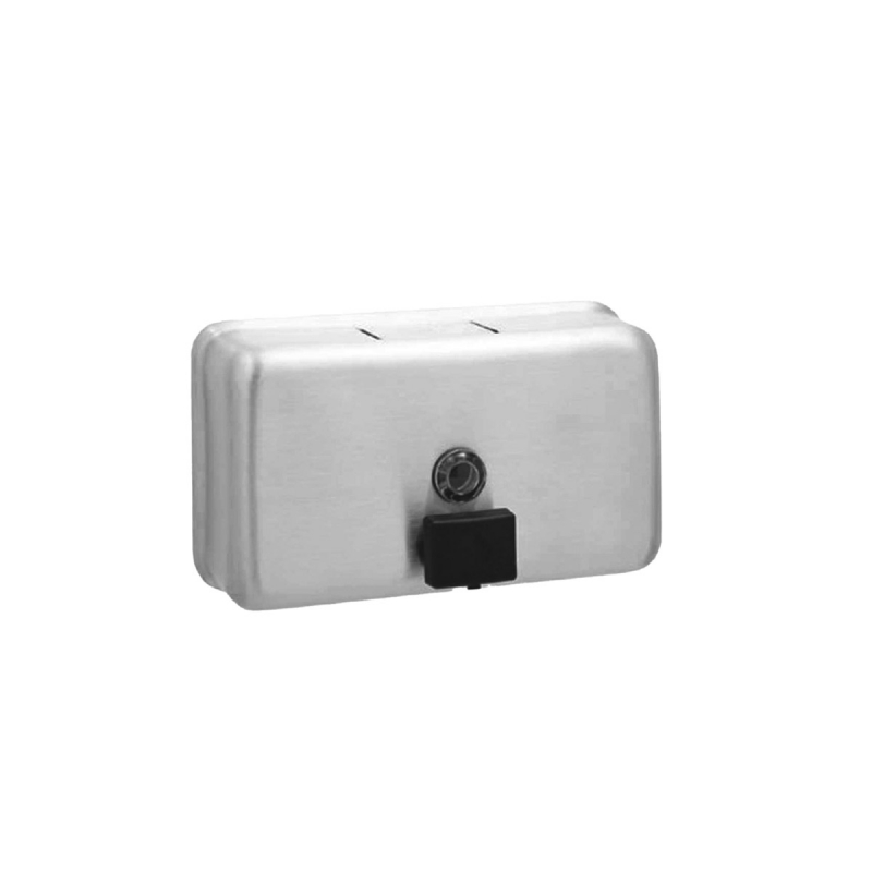 Omega Soap Dispensers / Foam Dispensers - B-2112 - Classic Soap Dispenser, Horizontal, 1.20lt - Stainless Steel