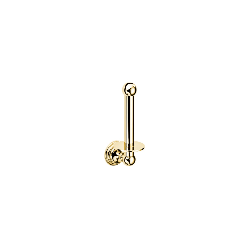 513420 Classic Toilet Roll Holder, Spare - Gold