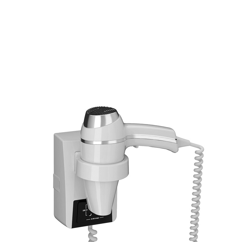 8221197 Clipper Hair Dryer, Plug-in, Ionizer, 1400W - White