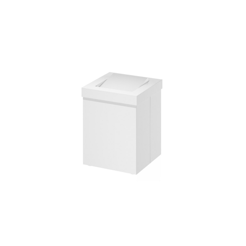 Omega Paper Bins, Countertop  - 611150 - Countertop Paper Bin, Square, Matte White