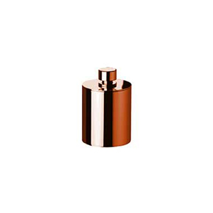 88415/CU Cylinder Cotton Jar, Countertop - Copper