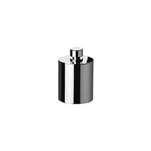 88415/CR Cylinder Cotton Jar, Countertop - Chrome