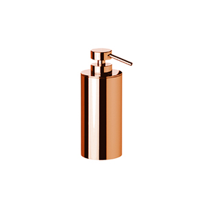 90416/CU Cylinder Soap Dispenser, Countertop - Copper
