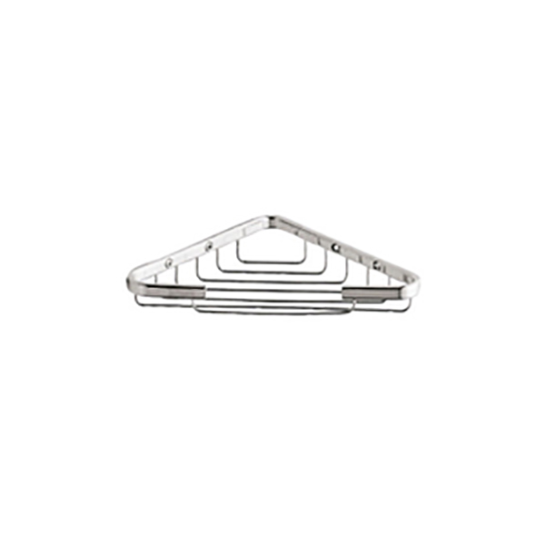 Omega Shower Baskets - 2480/13 - Wire Basket, Corner - Chrome
