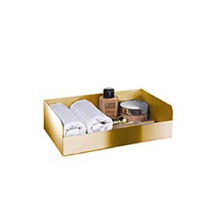 Omega Towel Holders - 51300/O - Multi-purpose box, Countertop-Gold