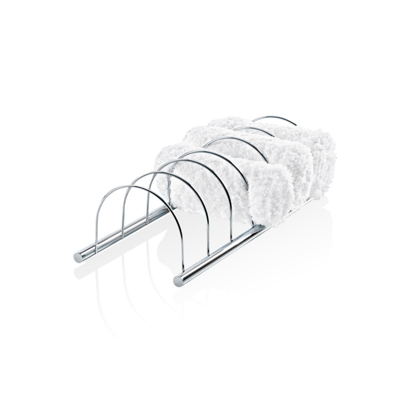 Omega Towel Holders - 846800 - Towel Holder, Countertop/Wall-Mounted-Chrome