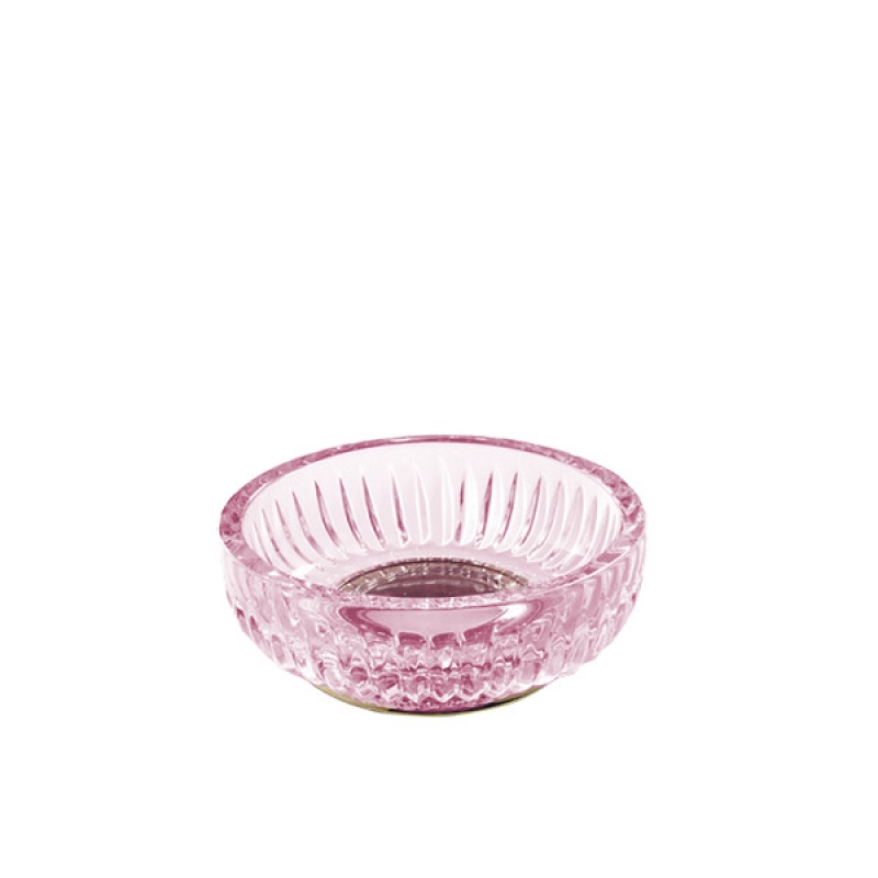 EL01ARO/GD Elegance Soap Dish, Countertop - Pink/Gold