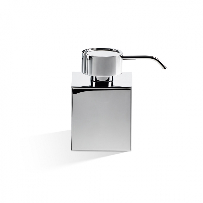852600 FourSquare Square Soap Dispenser, Countertop, 270ml - Chrome