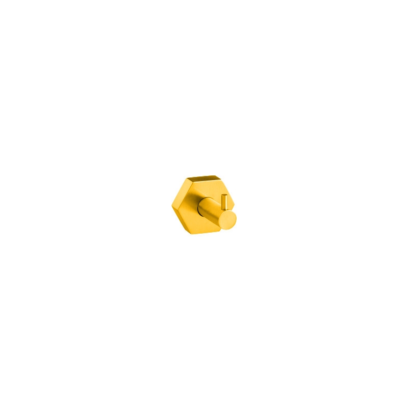 85481/O Geometric Robe Hook - Gold
