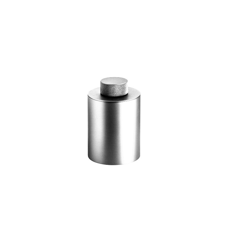 88421-1/CR Grafilado Cotton Jar, Countertop, h12cm - Chrome