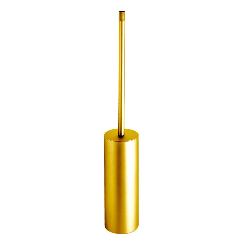 89421-1/O Grafilado Toilet Brush Holder , Free Standing - Gold