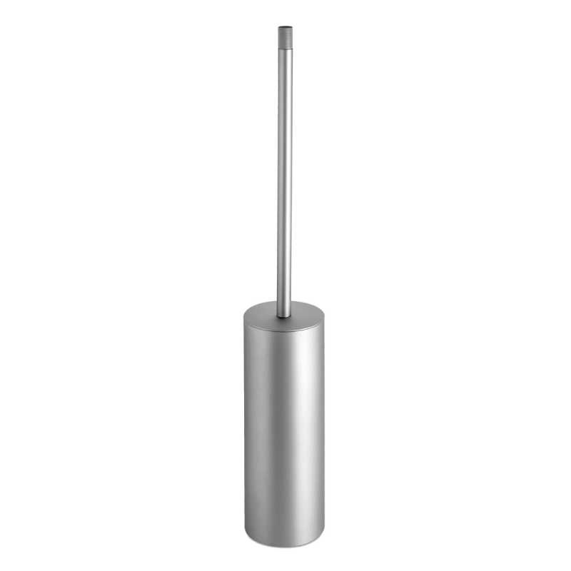 89421-1/SNI Grafilado Toilet Brush Holder , Free Standing - Matte Nickel