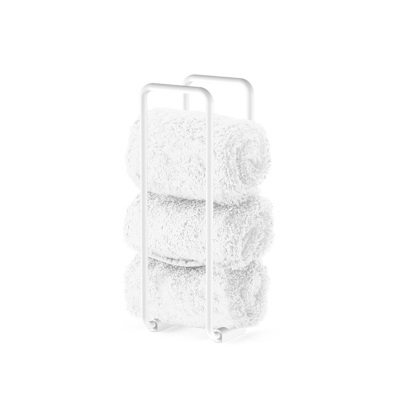 Omega Towel Holders - 859150 - Towel Holder, Vertical, Countertop-Matte White