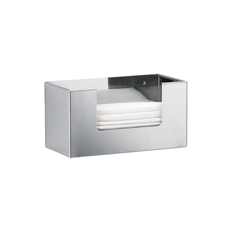 Omega Towel Holders - 818970 - Towel Holder, Countertop/Wall-Mounted-Stainless Steel Polished