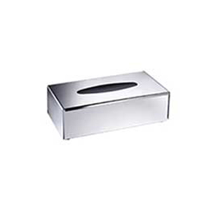 87119/CR Tissue Box, Countertop-Chrome